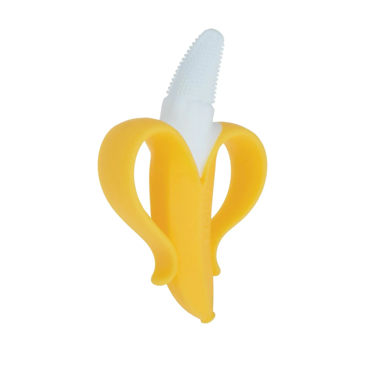 Nuby NanaNubs Banana Massaging Toothbrush for Infants, Pink