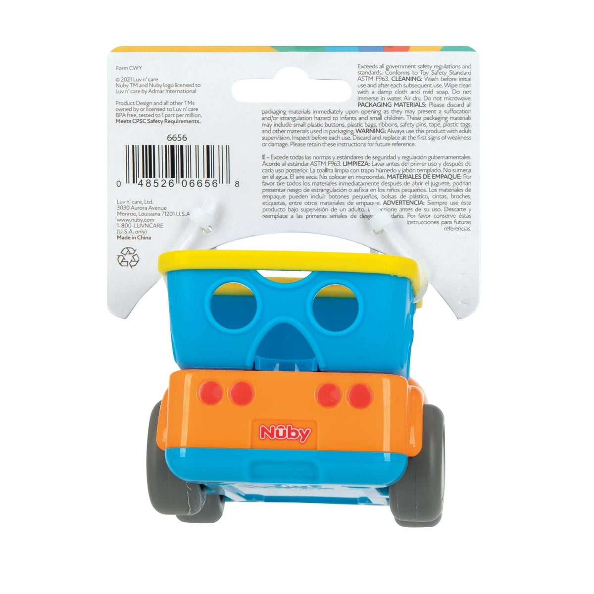 Nuby Play Pals Rattle Truck
