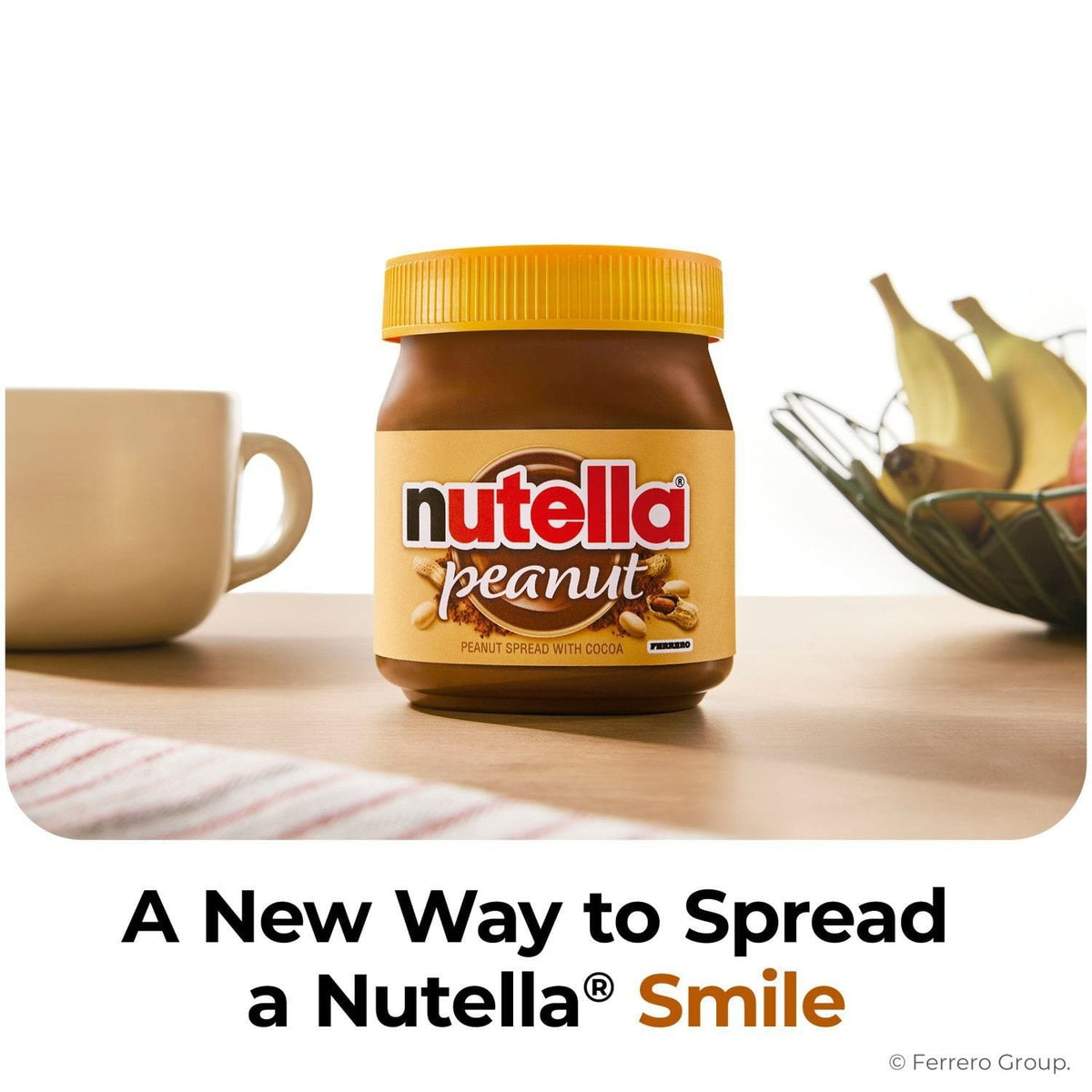 Nutella Peanut Spread, 26.5 oz., 2 pk.