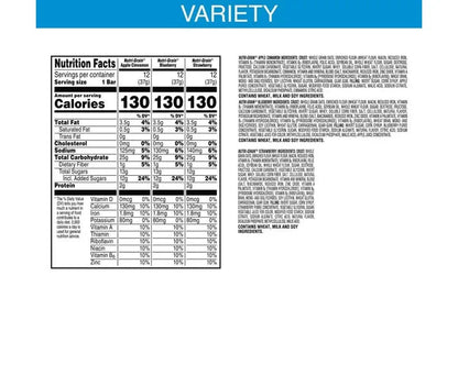 Kellogg's Nutri-Grain Soft Baked Breakfast Bars, Variety Pack, 1.3 oz (36-pk)