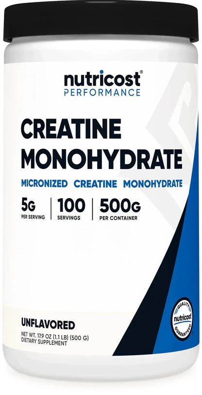 Nutricost, Performance, Creatine Monohydrate Select Flavor