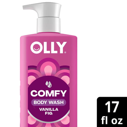 OLLY Body Wash Comfy Mood + Skin, 17 fl oz