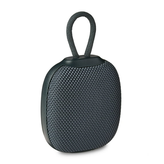 onn Mini Rugged Speaker with Bluetooth Wireless Technology, Gray