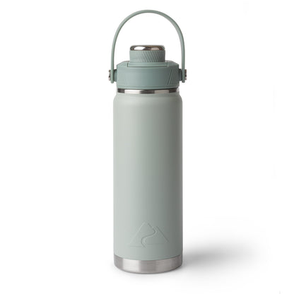 Ozark Trail 24 oz Stainless Steel Insulated Chug Water Bottle, Light Blue