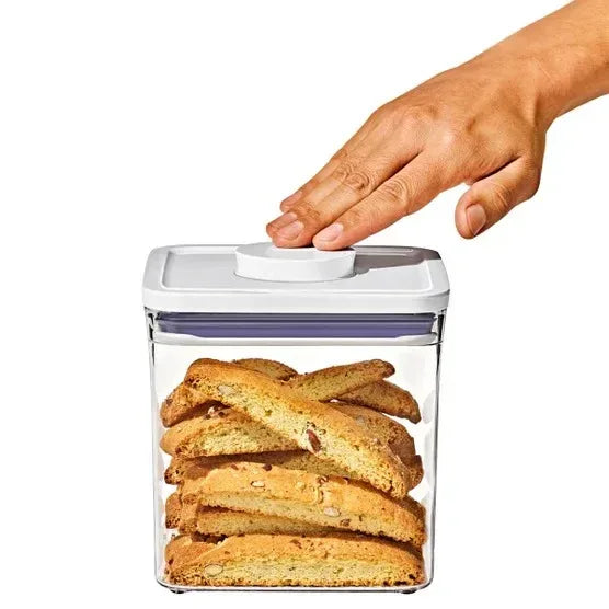 OXO SoftWorks 4-piece POP Container Set with Rice Measuring Cup & Scoop