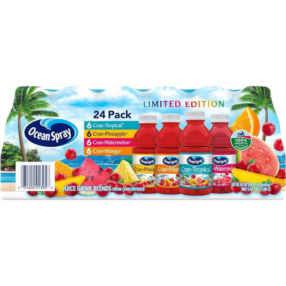 Ocean Spray, Cranberry Juice, Variety Pack, 10 fl oz, 24-Count