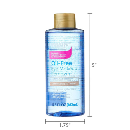 Equate Oil-Free Eye Makeup Remover, 5.5 fl oz, Compare to Neutrogena Oil-Free Eye Makeup Remover