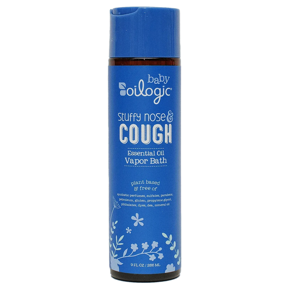 Oilogic Stuffy Nose & Cough Essential Oil Vapor Bath for Baby, 9 oz