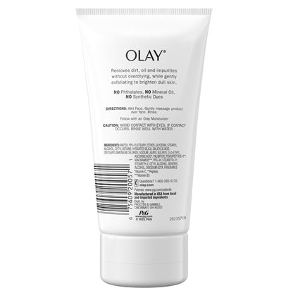 Olay Brightening Vitamin C Face Wash for Dull Skin, 5.0 fl oz