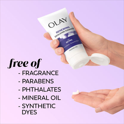Olay Skin Care Beauty Retinol Duo Pack, Face Moisturizer & Face Wash, Smoothing and Anti-Aging, 1.7 oz