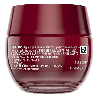 OLAY REGENERIST Anti-Aging Face Cream, Hydrating, Anti-Wrinkle, Firming Moisturizer, Fragrance Free, Skin Care with Triple Collagen Peptide & Niacinamide