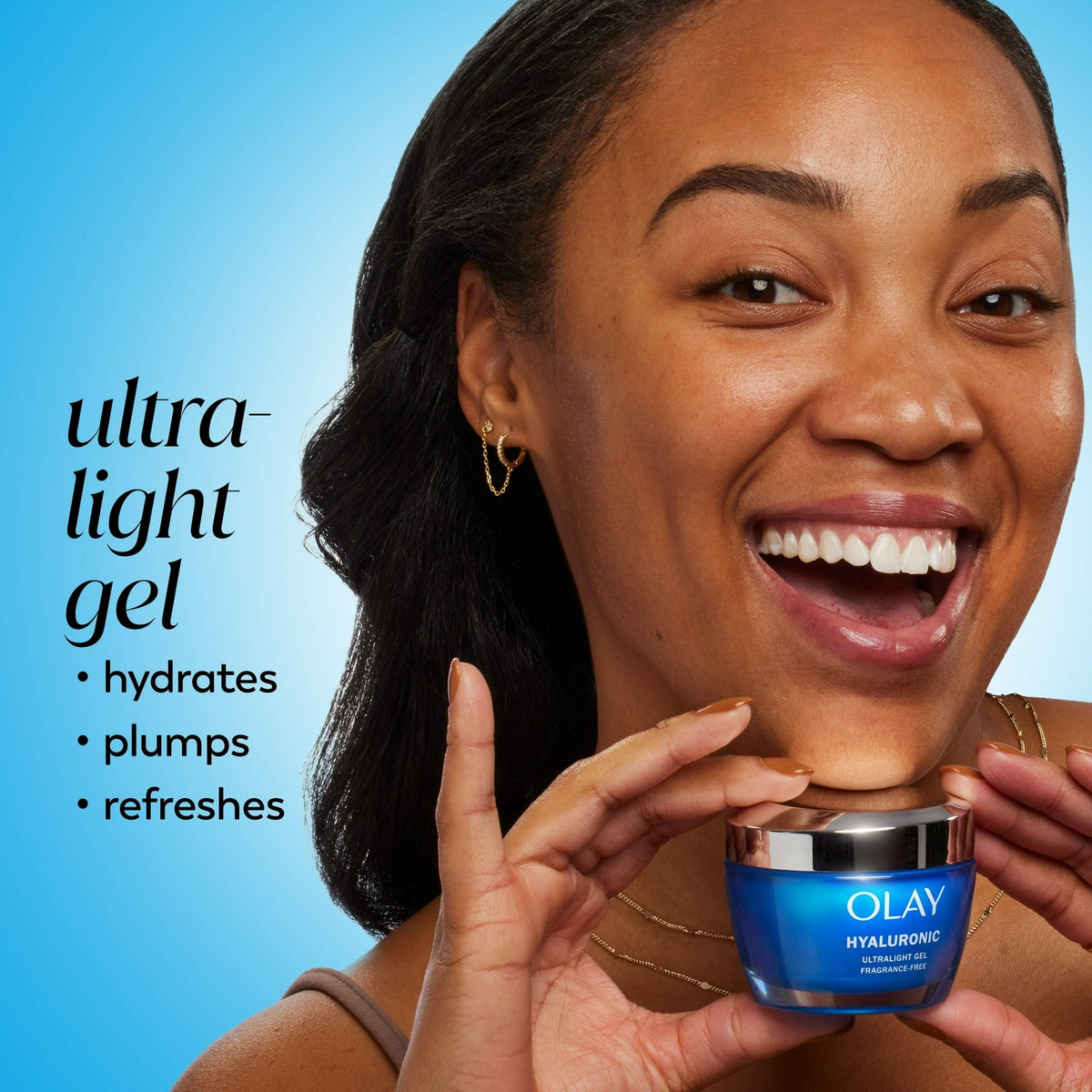 Olay Skin Care Regenerist Hyaluronic Acid + Peptide 24 Gel All Facial Moisturizer, 1.7 oz