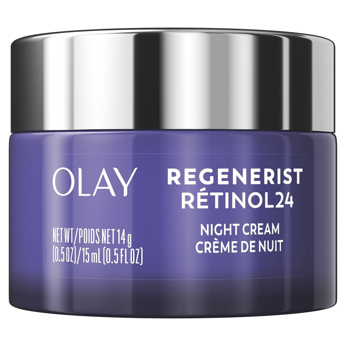 Olay Skin Care Regenerist Retinol 24 + Peptide Facial Moisturizer, Fragrance-Free,
