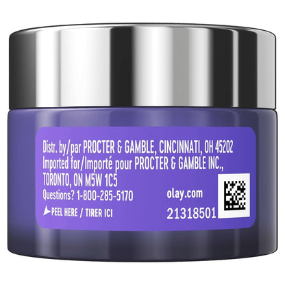 Olay Skin Care Regenerist Retinol 24 + Peptide Facial Moisturizer, Fragrance-Free,