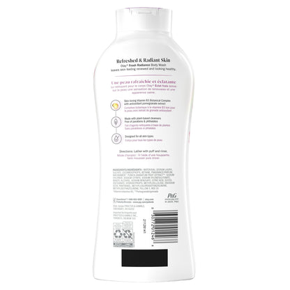 Olay Fresh Outlast Women's Body Wash, Peach and Cherry Blossom, 22 fl oz