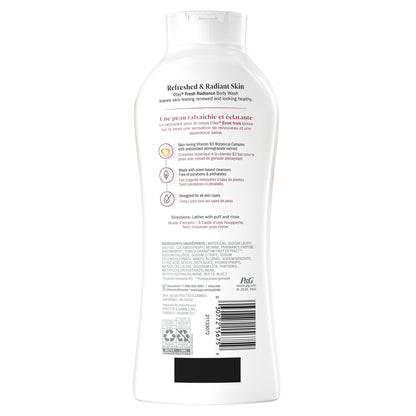 Olay Fresh Radiance Body Wash, Black Cherry and Vanilla, 22 fl oz