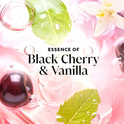 Olay Fresh Radiance Body Wash with Essence of Black Cherry and Vanilla, Vitamin B3 and Antioxidant Blend