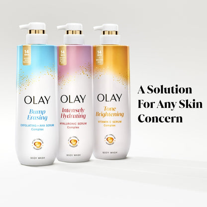 Olay Nourishing Body Wash for women, Hyaluronic Acid, 20 fl oz