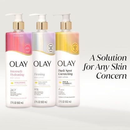Olay Nourishing & Hydrating Body Lotion with Hyaluronic Acid, 17 fl oz