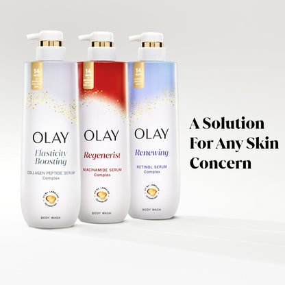 Olay Renewing Body Wash for Women, Nighttime, Retinol, 20 fl oz