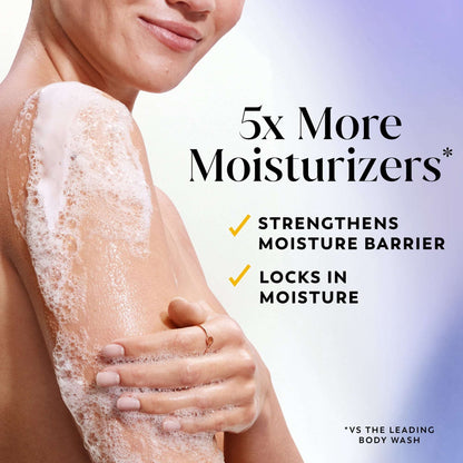 Olay Ultra Moisture Exfoliating Body Wash, Vitamin B3 and Hyaluronic Blend, 35oz