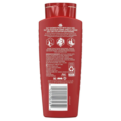 Old Spice Cleansing Body Wash for Men, 24/7 Shower Fresh, 2 in 1 Body and Face Wash, Rich Lather, Batman, Black Cherry and Nightfall Scent, 24oz