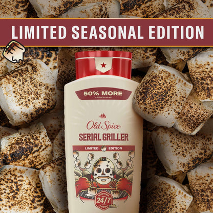 Old Spice Men's Body Wash, Serial Griller, 24oz