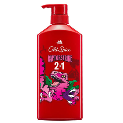 Old Spice Raptorstrike 2in1 Shampoo & Conditioner for Men, Healthy Looking & Clean Hair, 21.9 fl oz (PACK OF 3 )