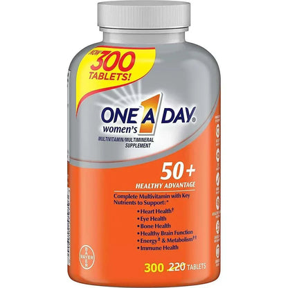 One A Day Women’s Multivitamin and Multimineral Supplement Tablets, 300 Count