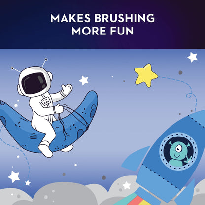 Oral-B Kids Toothbrush with Space Designs, Extra Soft Bristles, 4 Pack, for Children Ages 2+