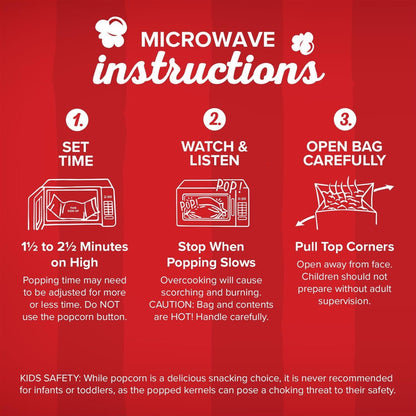 Orville Redenbacher's Movie Butter Microwave Popcorn, Mini Bags, 1.5 oz., 36 pk.