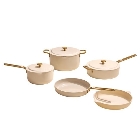 Our Place 8-piece Essentials Ceramic Nonstick Cookware Set