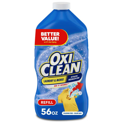 OxiClean Laundry Stain Remover Refill, 56 fl oz