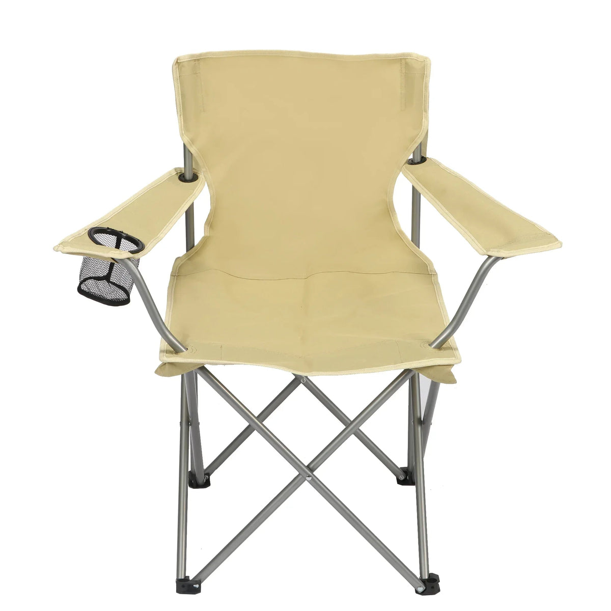 Ozark Trail Quad Folding Camp Chair with Cup Holder