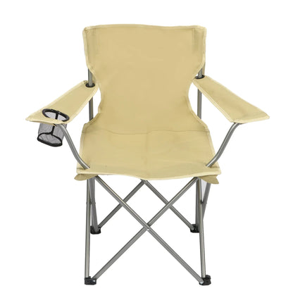 Ozark Trail Quad Folding Camp Chair with Cup Holder
