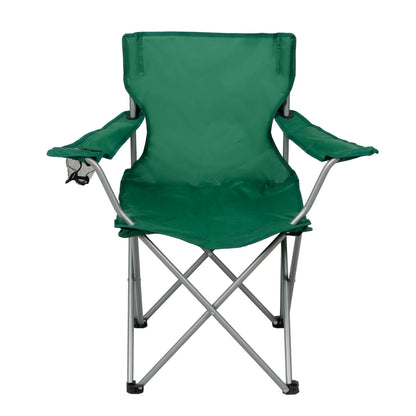 Ozark Trail Quad Folding Camp Chair with Cup Holder