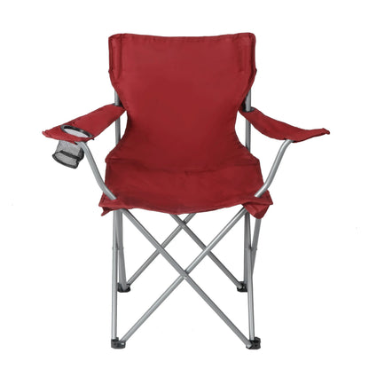 Ozark Trail Quad Folding Camp Chair with Cup Holder