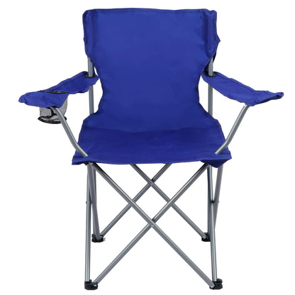 Ozark Trail Quad Folding Camp Chair with Cup Holder