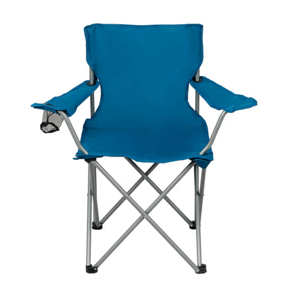 Ozark Trail Quad Folding Camp Chair with Cup Holder