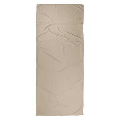 Ozark Trail Breathable Polyester Camping Sleeping Bag Liner Sheet, Beige