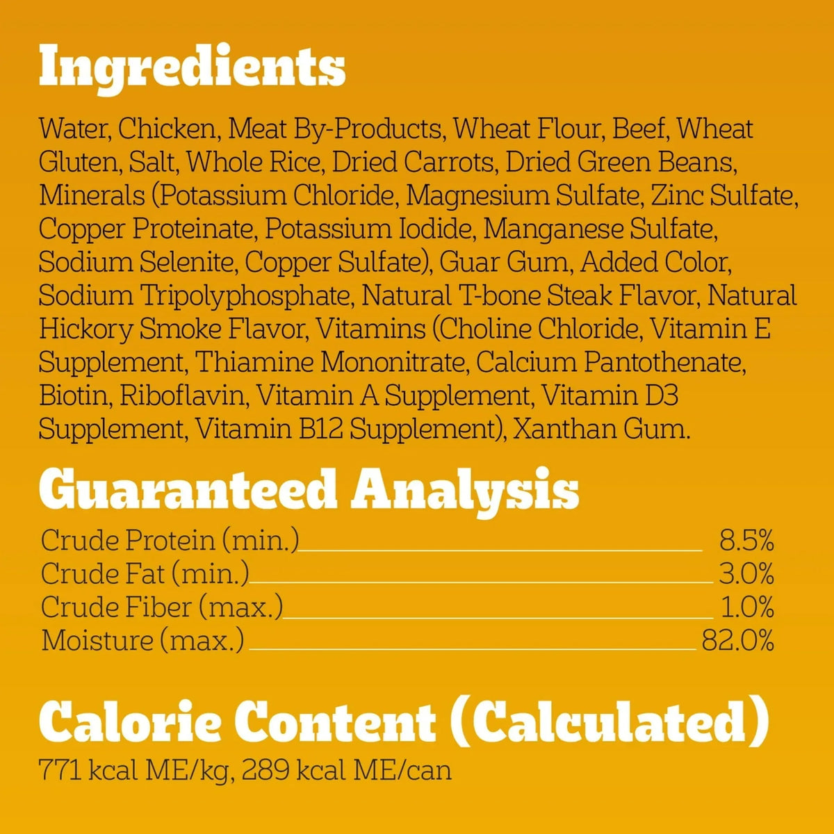 Pedigree Choice Cuts In Gravy Adult Wet Dog Food Steak & Vegetable Flavor, 13.2 oz Cans 12 Pack