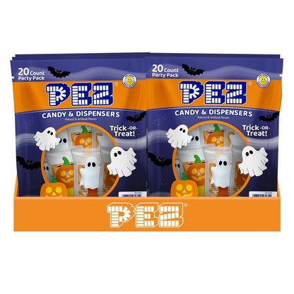 PEZ Halloween Candy & Dispensers Party Bag, 20 ct.