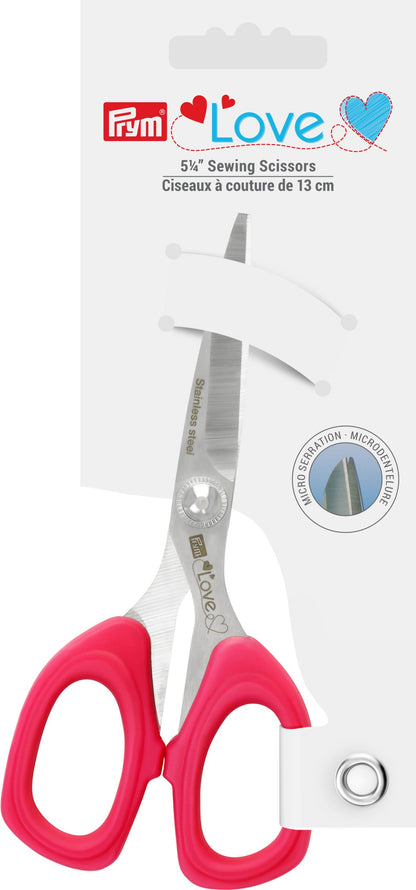 Prym Love Crafting and Sewing Scissors 5.25 "