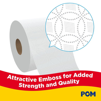 POM 2-Ply Toilet Paper 45 rolls, 473 sheets/roll