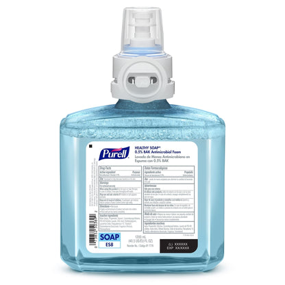 PURELL 7779-02 1200 ml Light Citrus Floral HEALTHY SOAP 0.5% BAK Antimicrobial Foam for ES8 Dispensers (2/Carton)
