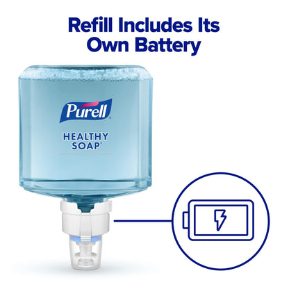 PURELL 7779-02 1200 ml Light Citrus Floral HEALTHY SOAP 0.5% BAK Antimicrobial Foam for ES8 Dispensers (2/Carton)