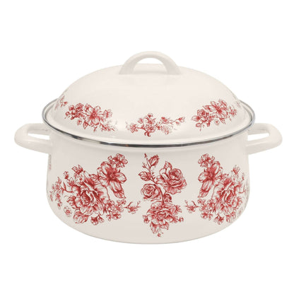 The Pioneer Woman Agatha Enamel-on-Steel 6-Quart Dutch Oven, Blue