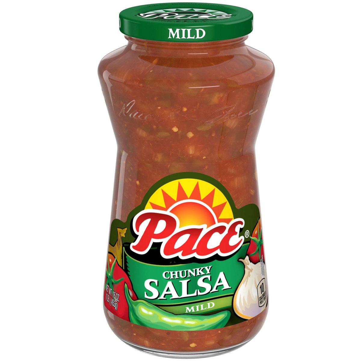 Pace Chunky Mild Salsa, 16 oz Jar
