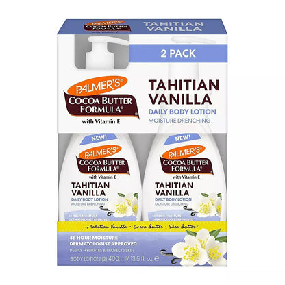 Palmer's Cocoa Butter Formula Tahitian Vanilla Body Lotion, 2 pk./13.5 fl. oz.