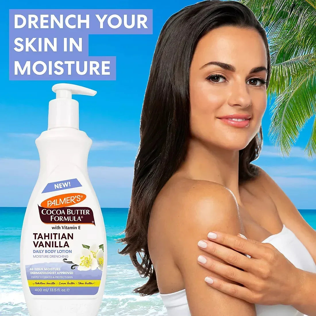 Palmer's Cocoa Butter Formula Tahitian Vanilla Body Lotion, 2 pk./13.5 fl. oz.